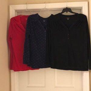 THREE SHIRTS